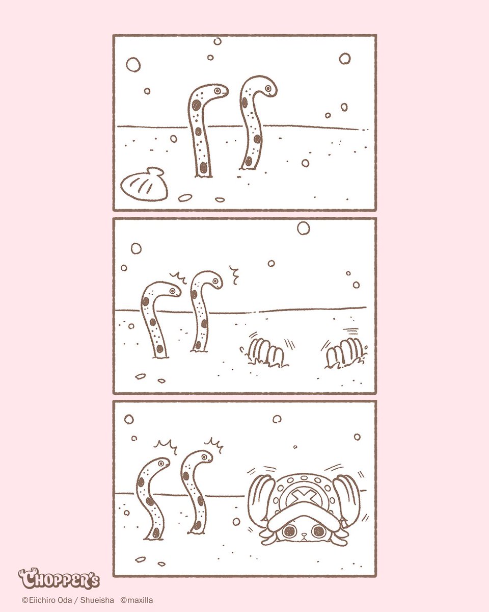 ONEPIECETHOA's tweet photo. 🫎💬ลองเป็นปลาไหลสวนดูล่ะ🪸

🏴‍☠️ อย่าลืมกดติดตามเพื่ออัปเดตกิจกรรมและข่าววันพีซที่แฟนไทยไม่ควรพลาด!
FB: ONE PIECE TH
IG: @onepiece.th.official
TikTok: onepiecethofficial
X: @ONEPIECETHOA
YouTube: @ONEPIECE.THOfficial

#CHOPPERS_ONEPIECE
#ONEPIECE
#วันพีซ https://t.co/GcMmhlFZVg