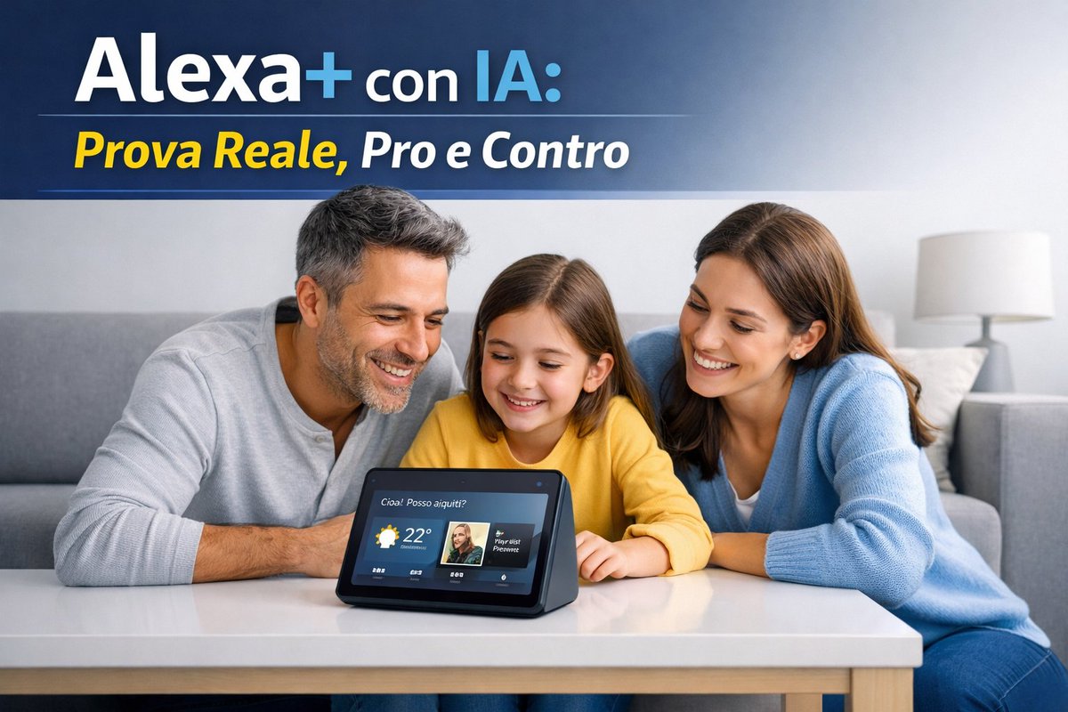 businessonlinei's tweet image. Alexa+ in italiano ora con IA: voce naturale, routine smart, memoria delle preferenze e nuove funzioni emotive. Ma privacy e interfaccia testuale dividono. Scopri pro e contro della nostra prova su BusinessOnline! #AlexaPlus #SmartHome #AI
2lnk.io/ZUol9