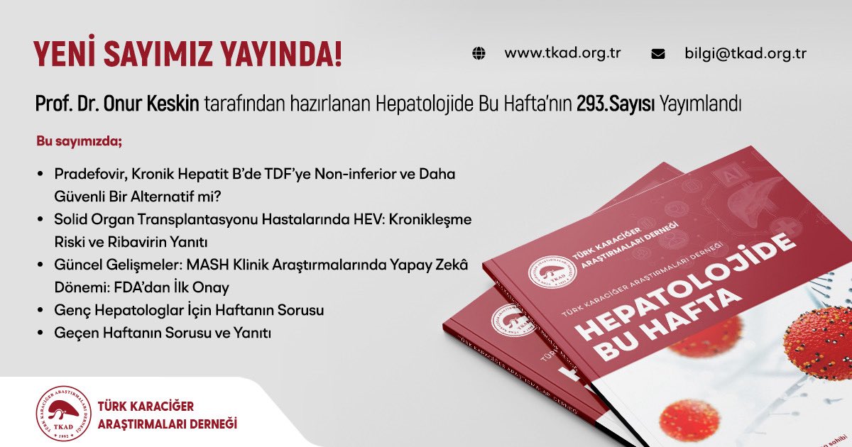 Türk Karaciğer Araştırmaları Derneği tweet media