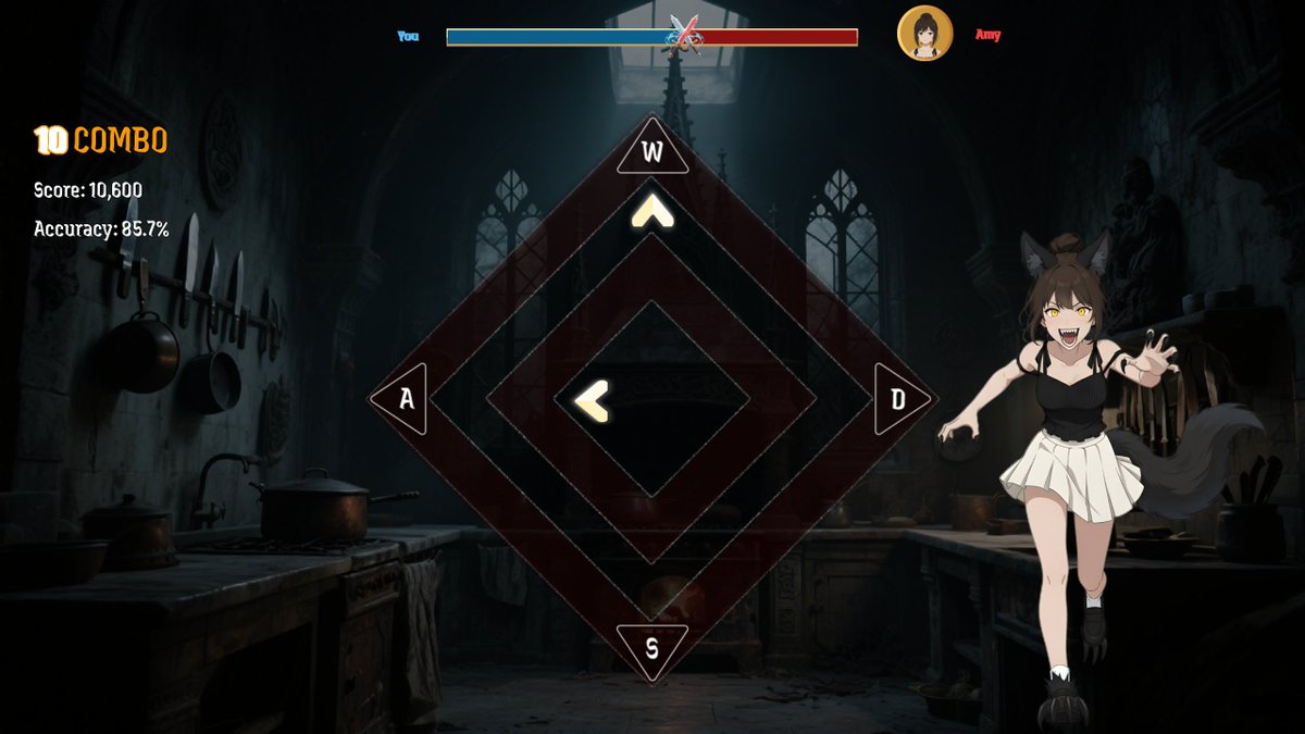 MaliceWolves's tweet image. Investigate. Battle. Survive. 🌕
Experience the unique blend of mystery and rhythm combat in the Werewolf: The Gloaming Malice demo.
Available now on Steam - Link in bio!
#WerewolfTheGloamingMalice #IndieGame #SteamDemo