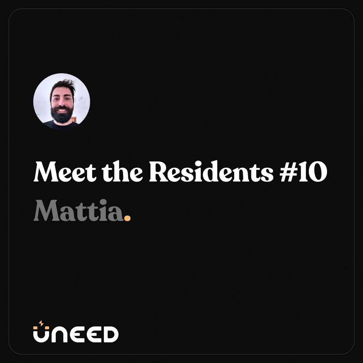 T_Zahil's tweet photo. From a fresh pasta shop to a SaaS at $2K MRR. Sometimes the path is a bit longer than you'd expect 😅.

We're continuing the resident introductions for the Uneed Residency. Today: @heymattia!

Mattia's journey stands out. Before tech, he worked 4 years at a fresh pasta shop (Yes, he's Italian 😂). Then graphic design. Then 6 years of freelancing. And finally, he went into indie hacking, after procrastinating the dream for 6 more years.

Today, he's a Product Manager by day and co-founder of BlackTwist the rest of the time, alongside Luca (also a resident, introduced a few days ago).

BlackTwist is the tool creators use to build a consistent Threads presence without burning out. Scheduling, analytics, everything you need to show up daily without being glued to your phone.

The numbers: $2K MRR today, versus $600 a year ago. Clear growth. And yet, Mattia is honest: a year ago, he was writing a blog post titled "I'm failing". And the feeling hasn't really changed 😅. 
There's something very real about that line for anyone who's ever built solo.

His current challenge: positioning. Threads added native scheduling, new competitors showed up, and people need to see BlackTwist as a system for building a presence, not "just another scheduler". 
Otherwise, it's a price war.

What he's coming to the residency for: honest conversations with other founders about growth when you're bootstrapped and competing against bigger tools. And simply, the energy of being around people who get it. After almost 2 years heads-down, that's earned.

Bonus fun fact: he got his personal .com domain back after 8 years of waiting. On his birthday 🎂.

More coming soon, we'll introduce all the residents before the residency kicks off 😊.