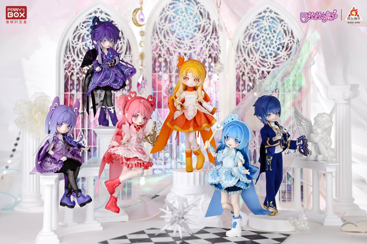 🆕ブラインドドール新作速報🆕 Penny's Box社より、中国発の魔法少女