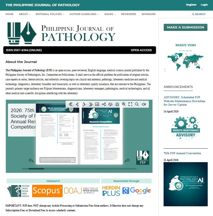 PhilJournalPath's tweet photo. We feature the Proffered/Platform and Poster Abstracts of the 2026 Annual PSP Research Competition. Visit our page at https://t.co/yLeOKBvkgN https://t.co/MLlx5gSJTd