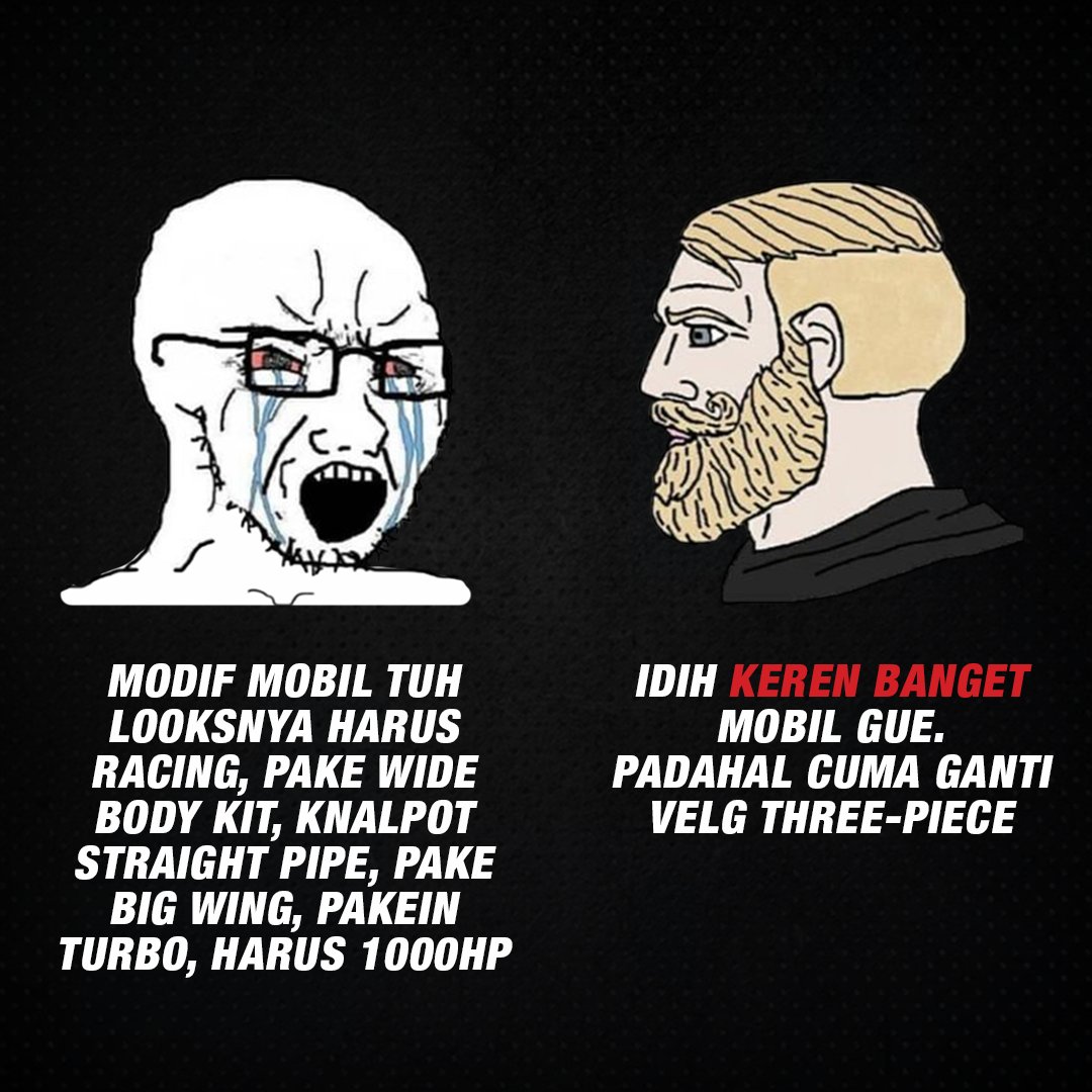 blackxperience's tweet image. Yang penting sih velgnya dulu, setuju gak?

#BlackXperience #CarEnthusiast