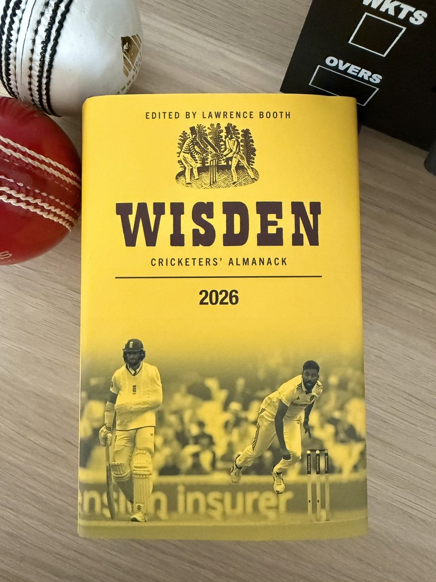 Wisden Almanack tweet media