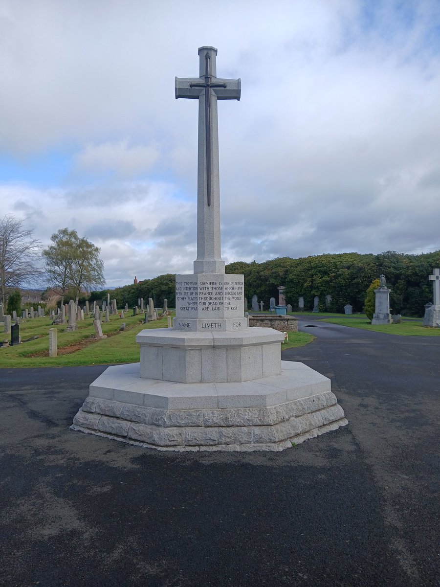 IainGAnderson's tweet image. Always pleased with results of my @CWGC colleages our team look after the horticulture and our stonemason based in Scotland has recently been working on @CWGC Cross Of Sacrifice in Perth Wellshill Cemetery  making  significant improvements @nivenbruce #teamwork #Perth