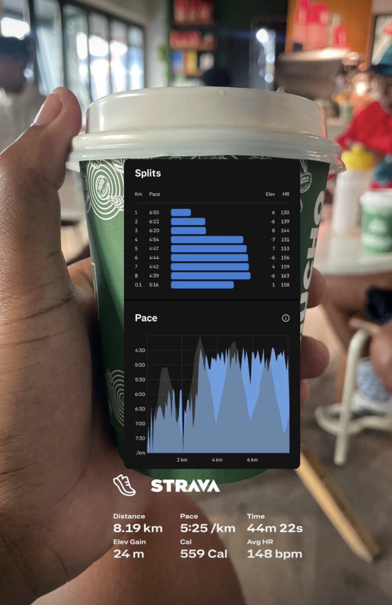 Mpumelelo511's tweet image. Thursday progression run 🏃🏾‍♂️ #RunningWithTumiSole
#IPaintedMyRun 
#Running
