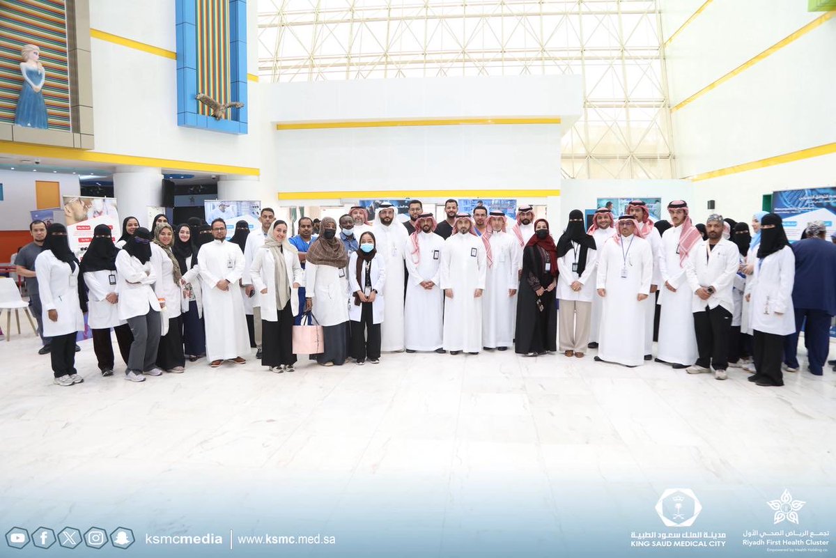 ksmcmedia's tweet photo. شاركت #مدينة_الملك_سعود_الطبية في #اليوم_العالمي_للمختبرات، تقديرًا لدور المختبرات في دعم دقة التشخيص وجودة الرعاية الصحية، وتعزيزًا لوعي الكوادر الطبية بأهمية العمل المخبري. https://t.co/NUjcmsMGMC