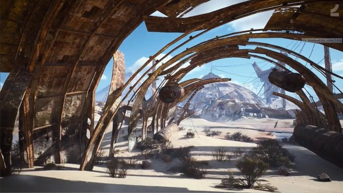 BentekkersTV's tweet photo. New Map leak? 🚨

Check out these stills from an old Embark video... does this look like Riven Tides to anyone else? 🌊👀

The coastal setting, the dunes, and those specific structures match the roadmap teaser almost perfectly. We might finally be seeing the beachfront and hotel area in-game! 🏨🏝️

Credit to : @RushiBhatt184 for the pictures.