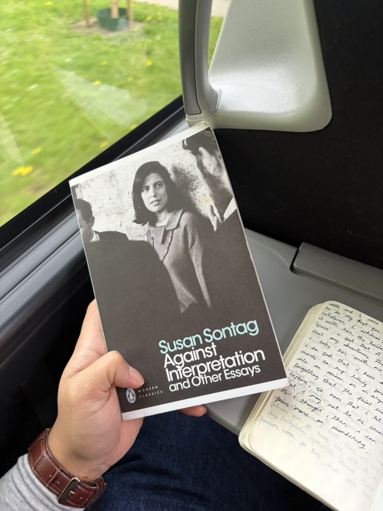 current read, Susan Sontag’s essays