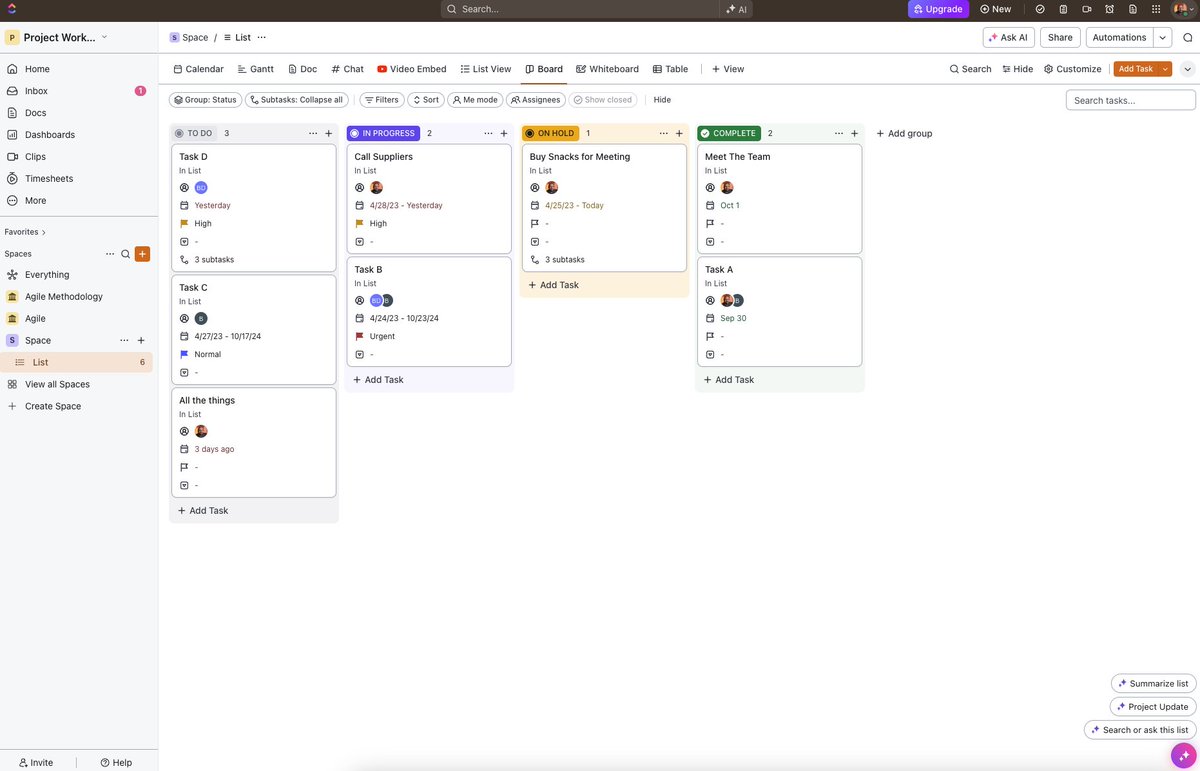 Rochell41972388's tweet photo. Day 12/20 Visibility Challenge with @remotetrybe hosted by @odosaabi 

Today I managed a task from start to finish using ClickUp.
Broke it down, tracked progress (To Do → Doing → Review → Done), and delivered on time.
Simple systems = better results.

#RemoteTrybe  #ClickUp https://t.co/WbAWomVjPo