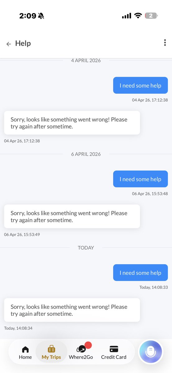 DiveyD1's tweet photo. @makemytripcare how toi get help??
I'm really worried about my refund!!
@makemytrip 
Booking ID: NN7AJBXA30297015435 https://t.co/b4R1OYXlU5