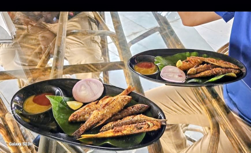 drkhuntia21's tweet image. You will love the #fishfry at the #Island Cafe served hot, the fresh fish caught from Mahanadi Reservoir #Exotic👌 Visit #DebrigarhWildlifeSanctuary✌️