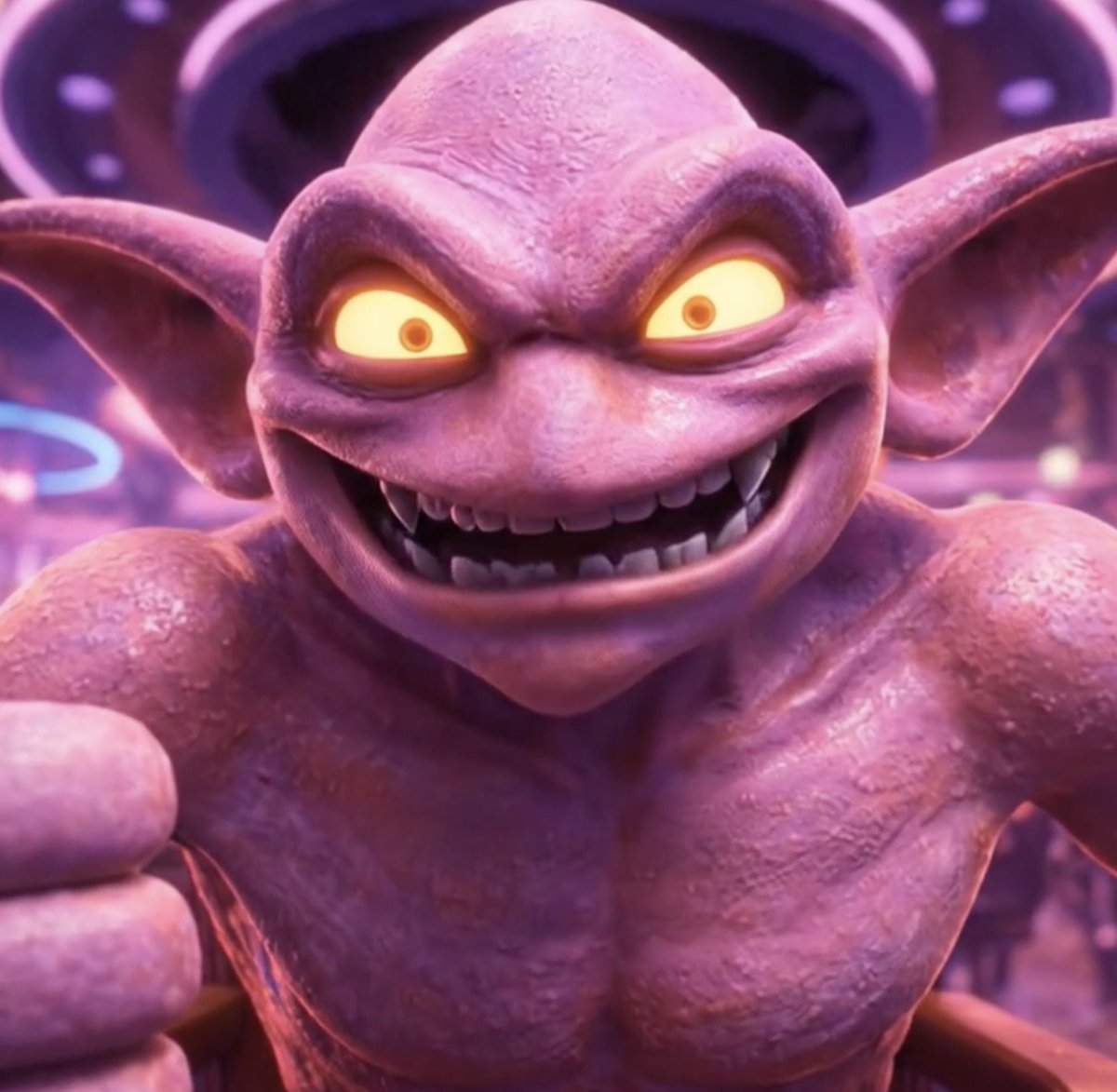 Who's going to win the first 1 vs 1 Colosseum Battle? 

Matrix Bot? Or this Pink Goblin?
