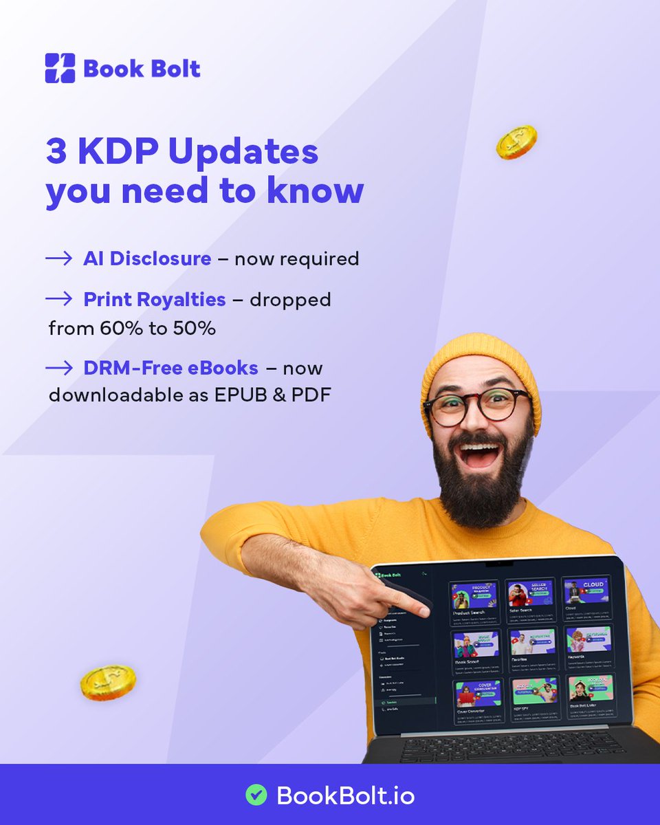 Book Bolt / 📚 Self-Publishing Tool tweet media