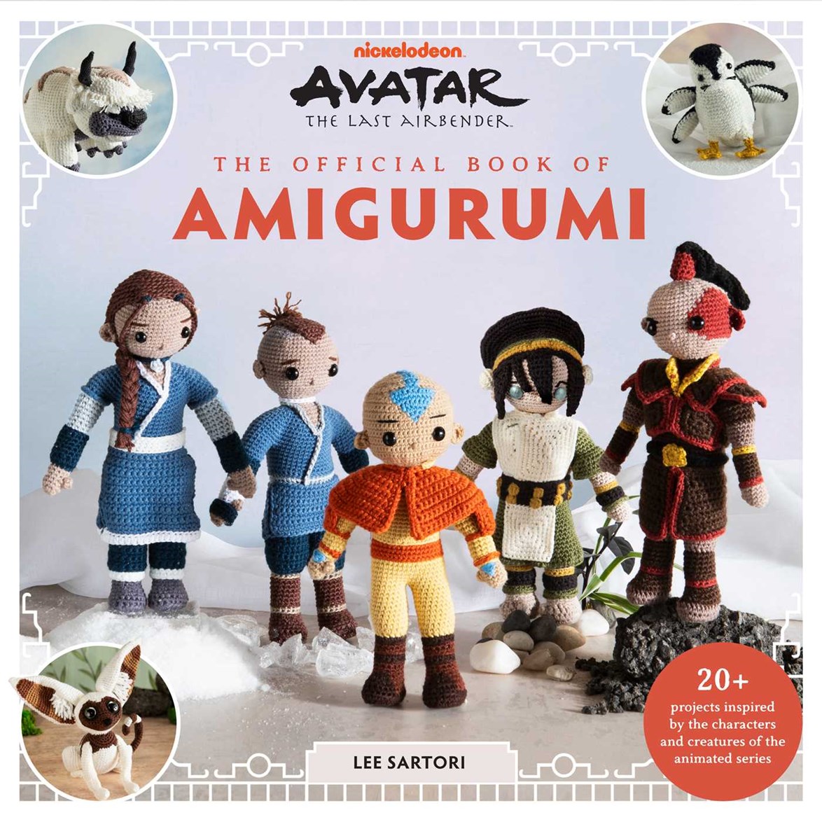 Finalized cover for the upcoming ATLA Amigurumi book, coming August 11th.