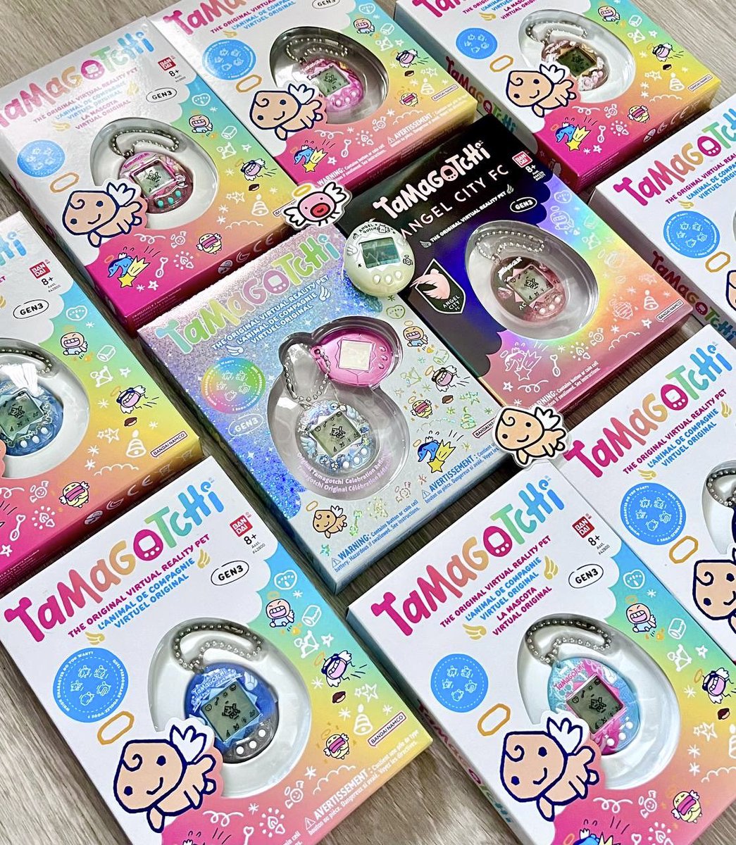 NaNotchi_'s tweet photo. ⭐️😇 My Angelgotchi Collection 😇⭐️ https://t.co/J5SSSknpAj