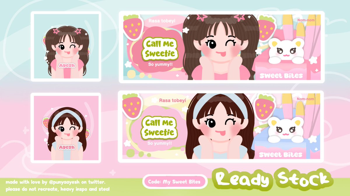 ayesh` layout chibi rs & opreq tweet media