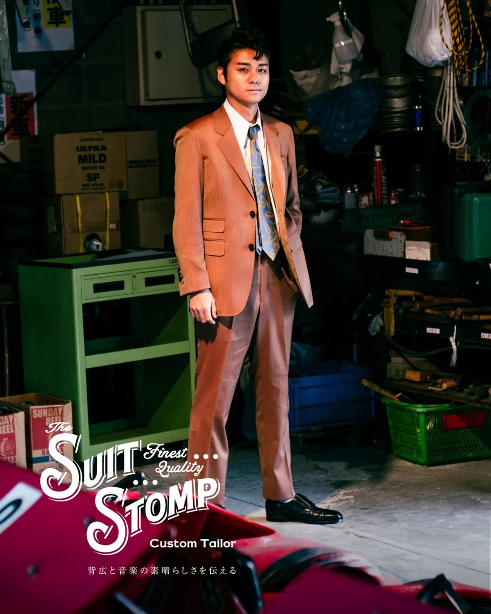 【極美品】 ソブリン ソラーロ ビジネススーツ キャメル ヘリンボーン 46 THE SUIT STOMP on X: 