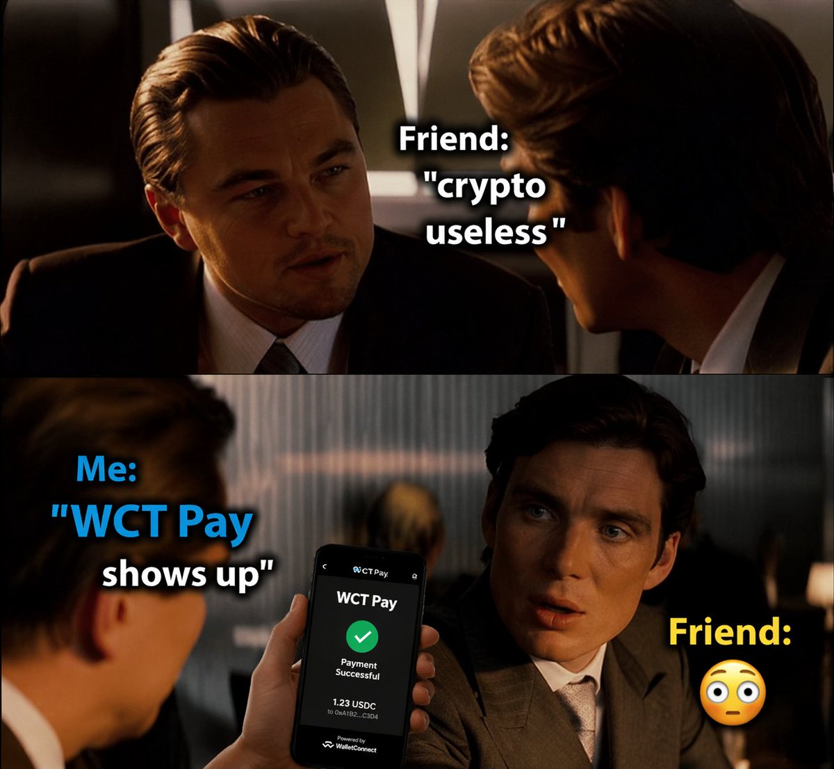 DOOK1000k's tweet image. Most people say crypto is useless…

Because they haven’t experienced real UX yet.

WCT Pay might change that.

@wcthub

#WCT #WalletConnect #Web3UX #Crypto #Adoption