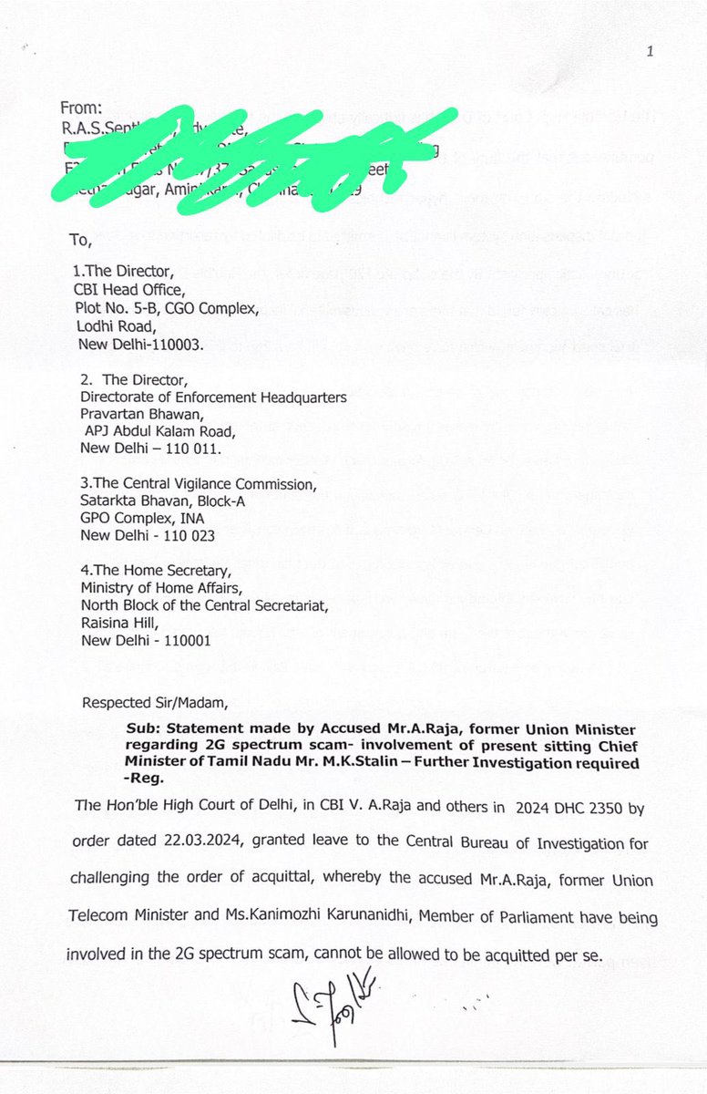 யார்ய்யா அது ஆ ராசா மீது 2G விசாரனையில் கூடுதல் ஆதரமாக ஆடியோவை சேர்த்து விசாரிக்க சொல்லி CBI உள்துறை அமைச்சகத்திற்கு புகார் கொடுத்து நீதிமன்றம் போவது? அவர் தான் அது போலி ஆடியோ வெட்டி ஒட்டி அதில் AI வச்சு பண்ணிருக்காங்க சொல்றார் நீங்கள் என்னடானா இப்படி புகார் கொடுக்கிறீர்..