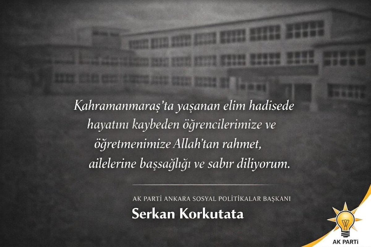 SERKAN KORKUTATA tweet media