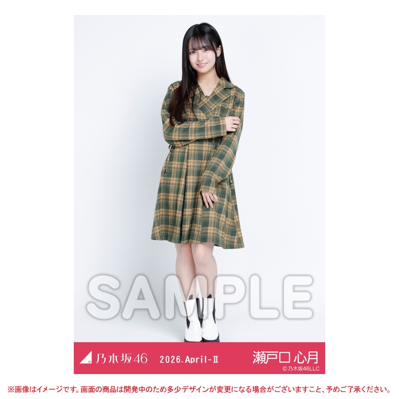 S賞　BIGアクリルスタンド 長嶋凛桜　NOGIめくり