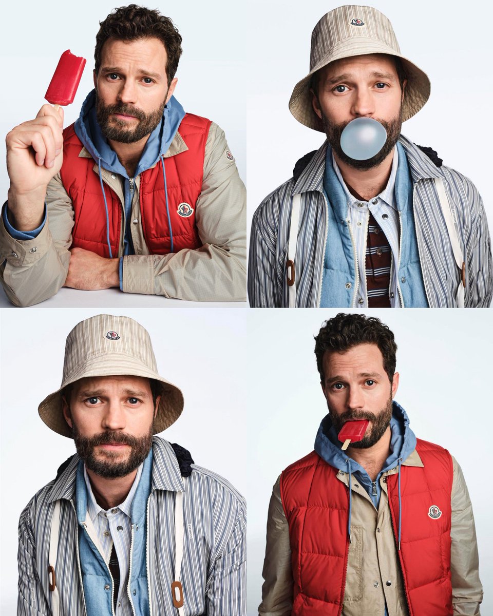 Jamie Dornan photographed for Moncler. 📷
