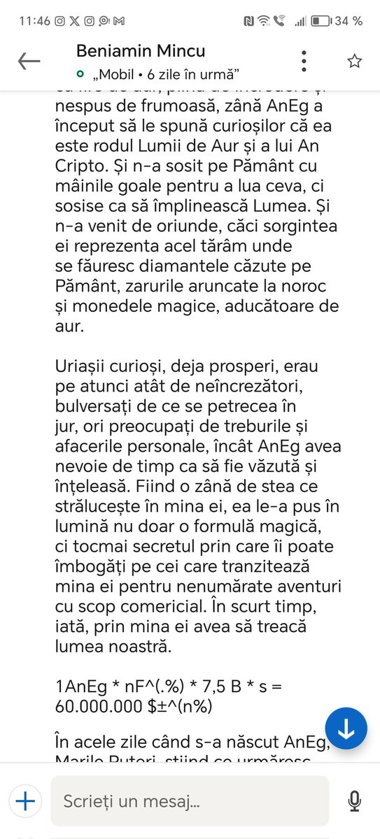 romanianpainter's tweet photo. @TomJerryWeb3 @lucianmincu @xMoney_com @binance Cel mai bine: renunțați la așteptări. Sunt copți. Un pitic le-a vorbit (în urmă cu trei ani) ce se poate întâmpla cu tot "aurul". Nu i-au dat niciun pic de atenție,+. Rezultatul... îl vedem cu toții. Există și o dovadă scrisă în acest sens... https://t.co/4TL8DuLvTr