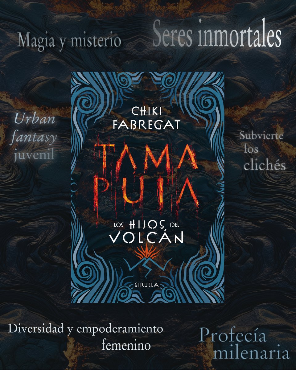 edicionesiruela's tweet image. 🌋 TAMA PUIA. LOS HIJOS DEL VOLCÁN, en @efeminista_efe. Un #urbanfantasy ambientado en #ElRastro de #Madrid.

«A @chikifabre le gusta trabajar la fantasía en espacios cercanos y conocidos, rompiendo así la tendencia de enmarcar este género en mundos inventados o países