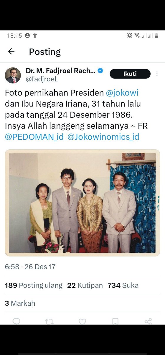 SarwediEdi6's tweet photo. @bachrum_achmadi Miftah Miftah akhlak mu aja sama kayak yang punya izajah palsu, penipu dan pembohong. https://t.co/E1l6QHyFDM