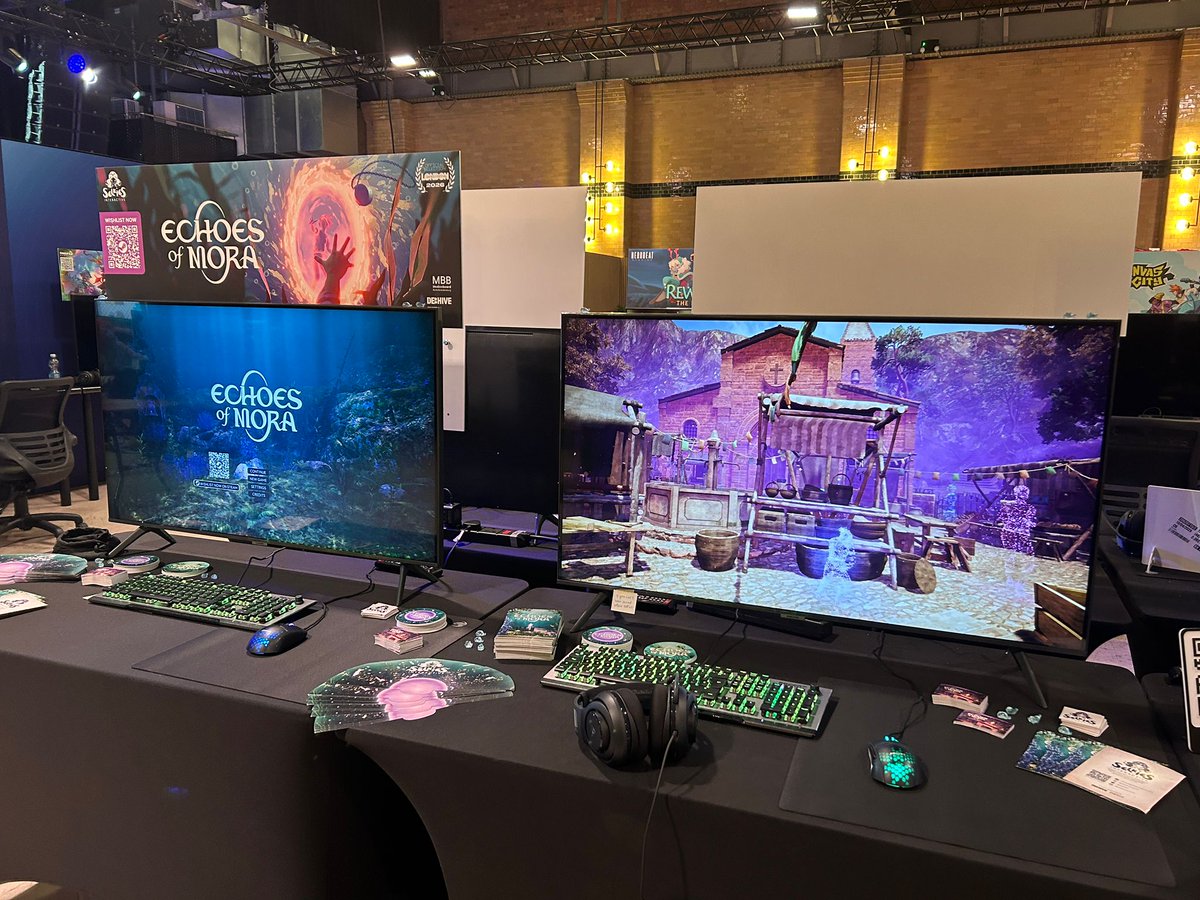 Selkies Interactive 🦭 Echoes of Mora on STEAM 🔮 tweet media