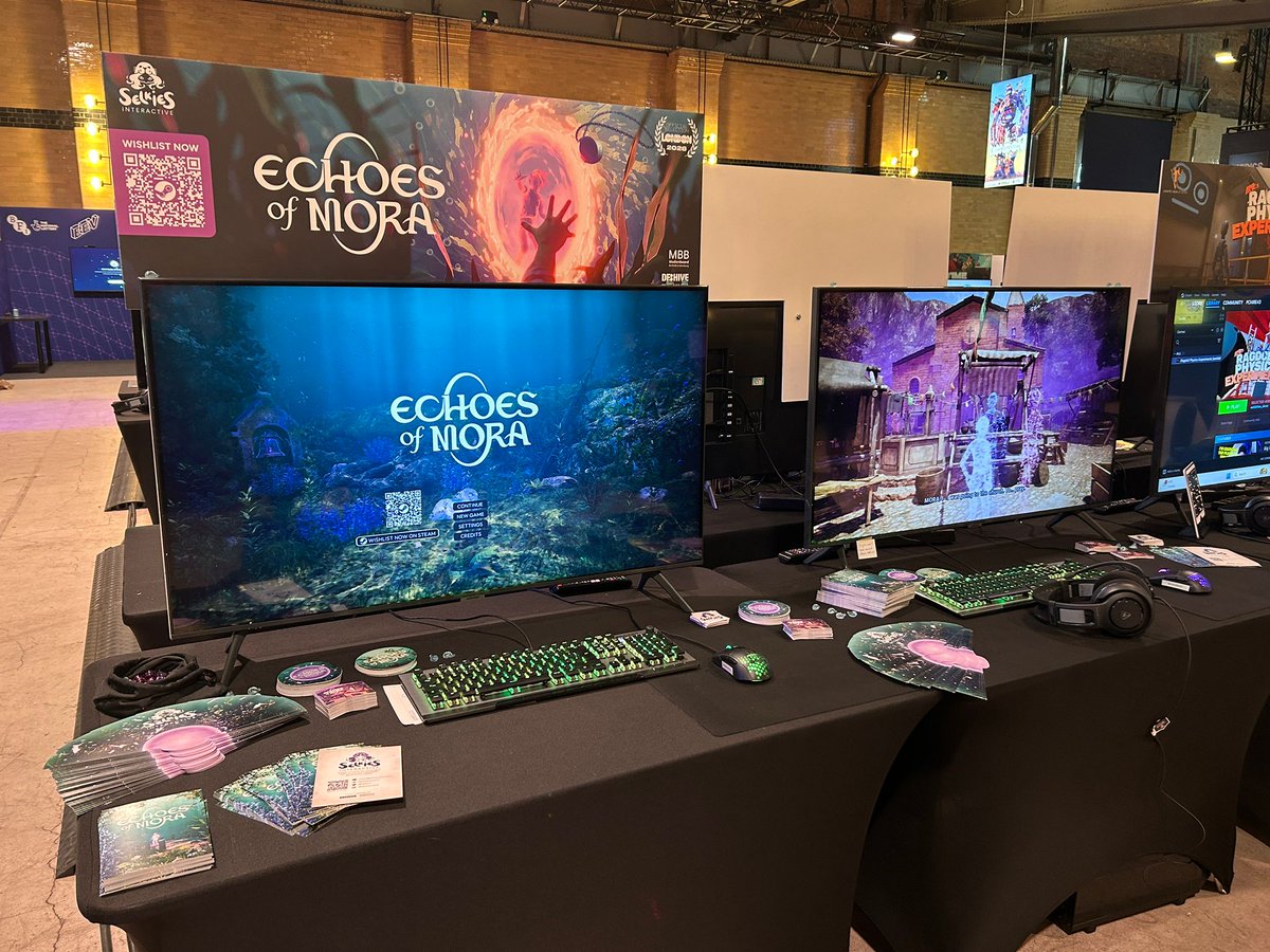 Selkies Interactive 🦭 Echoes of Mora on STEAM 🔮 tweet media
