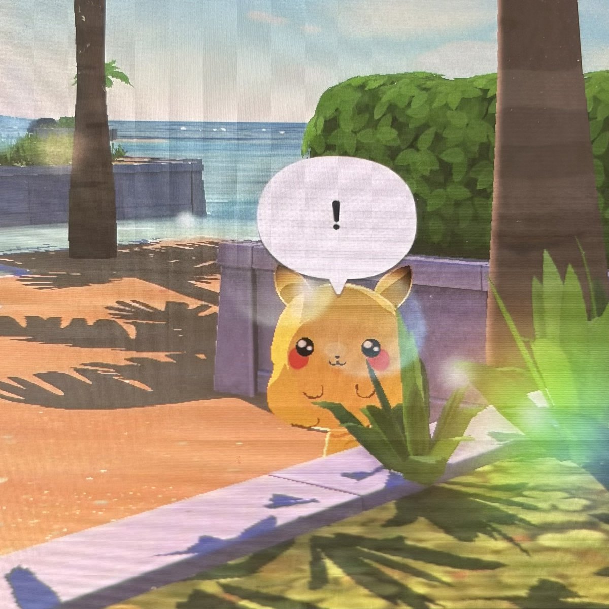 野生の ピカチュウ(太め)が 現れた！▼

#トモコレ