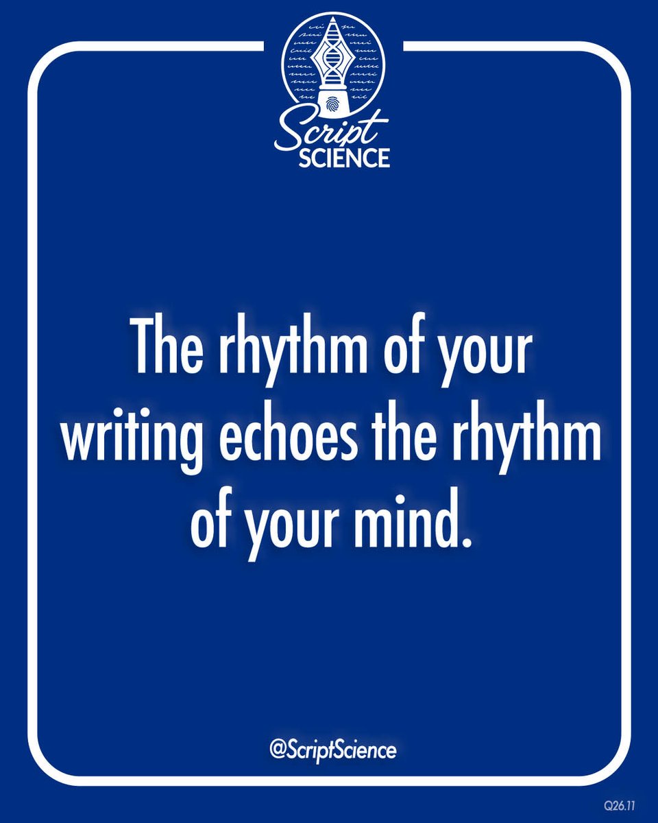 ScriptScience's tweet photo. The rhythm of your writing echoes the rhythm of your mind, revealing how your thoughts flow and adapt in each moment.

#graphology #handwritinganalysis #handwriting #personality #psychology #selfawareness #bodylanguage #mindset #personaldevelopment #didyouknow #scriptscience https://t.co/urFa27V5l6