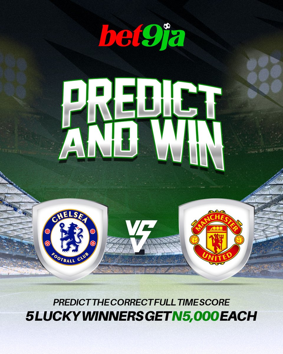 Bet9ja: The home of #betBOOM! 💣 tweet media