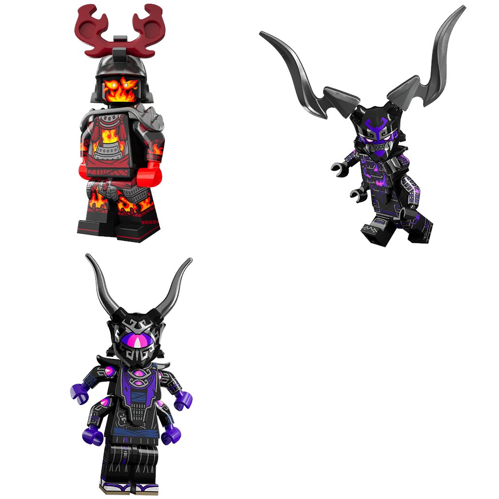 Algunos nuevos enemigos Oni que enfrentaremos en #LEGOFortnite