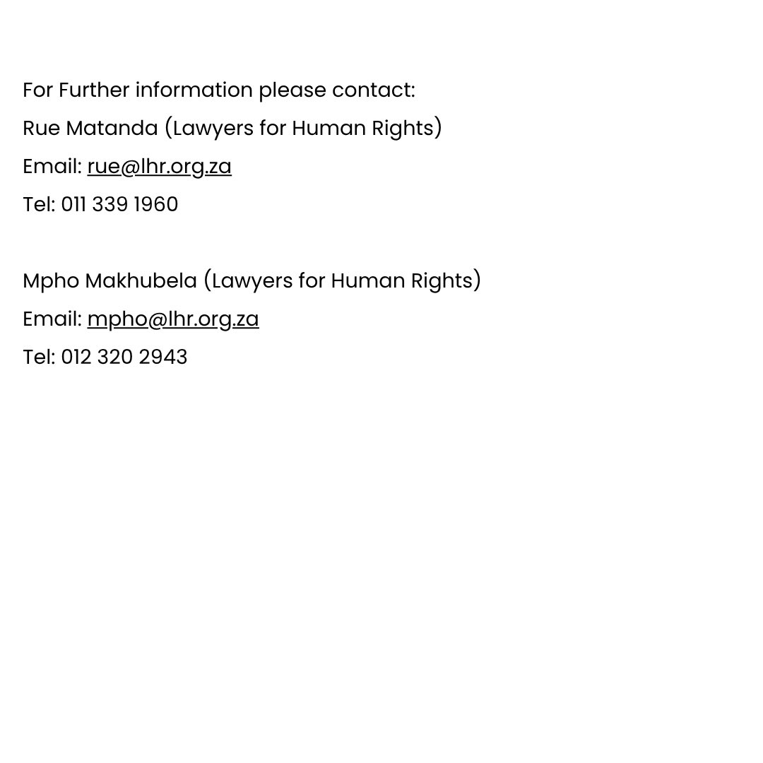 LHR_SA's tweet photo. 📢 Press Statement | Lawyers for Human Rights Launches Report Exposing Corruption in South Africa’s Asylum System 📢 

This goes beyond administrative failure. It exposes a deeply entrenched injustice that calls for urgent accountability and meaningful reform! https://t.co/r0iCL3iJT2