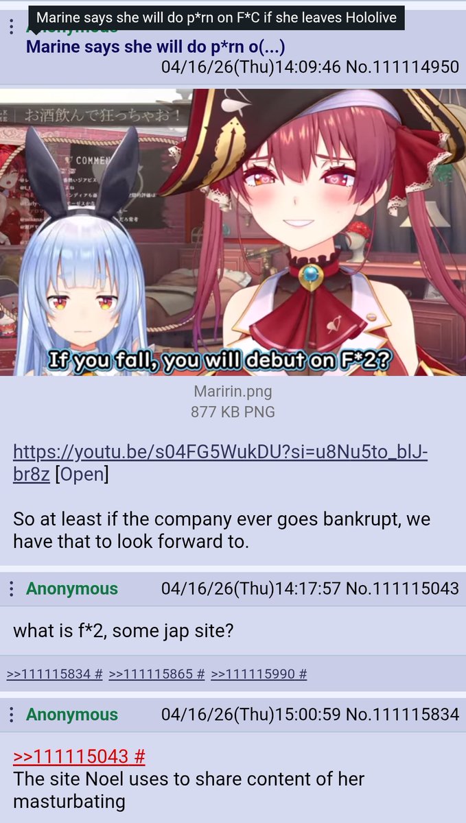 Screenshots from /vt/ 6: Return of the RRATS tweet media