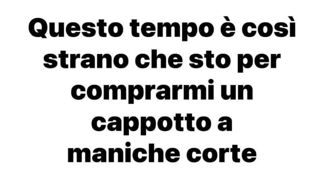 Buongiorno 😊