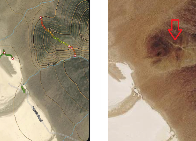 forteanspectrum's tweet photo. @Akaiye @ColeWorldAlpha @cominginthe Nope.  It's above ground.  Clearly visible on Google Maps images of the site. https://t.co/PjFNIuAjXe