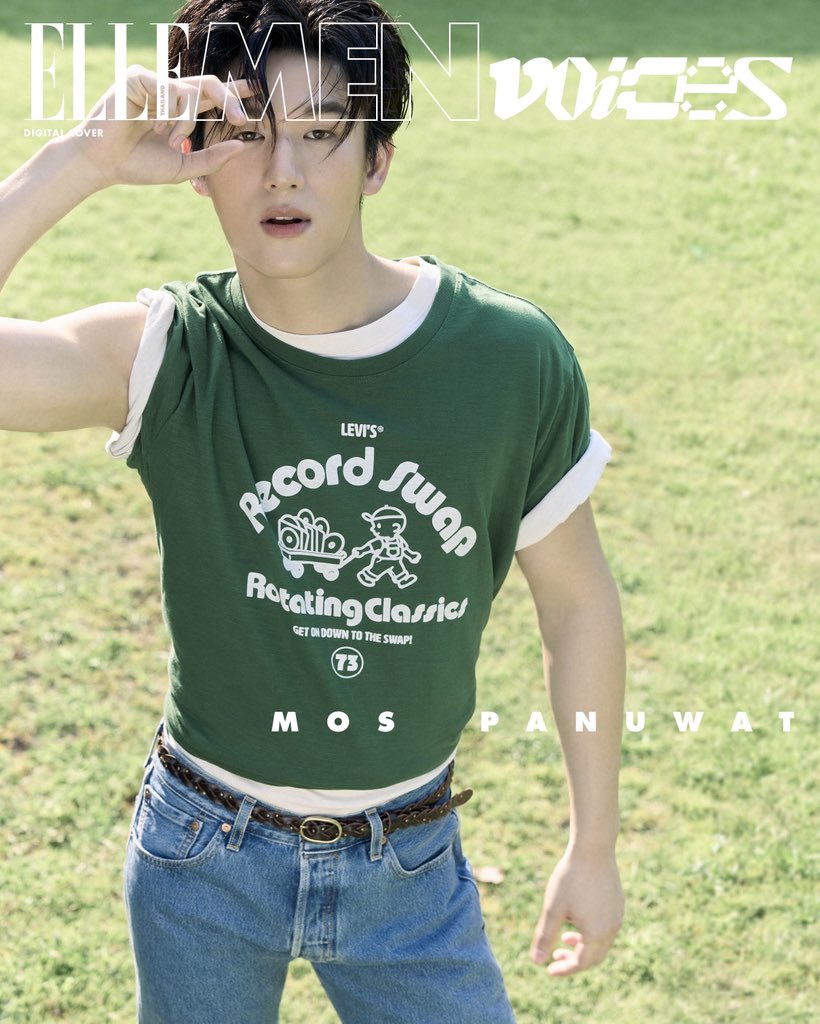 ElleMenThailand's tweet photo. #ELLEMENVoices

พาไปรู้จักอีกมุมของ มอส–ภาณุวัฒน์ โสประดิษฐ นักแสดงหนุ่มมาถ่ายทอดตัวตนผ่านแฟชั่นสตรีตลุคสุดเท่ ในโททัลลุคจาก Levi's® ที่หยิบเอาเดนิมคลาสสิกมาตีความใหม่ได้อย่างร่วมสมัยจากคอลเล็กชั่น Summer 2026

#ELLEMENThailand
#ELLEMENVoicesMosPanuwat
#MosPanuwat
#LevisTH https://t.co/SN3DDnNpcP