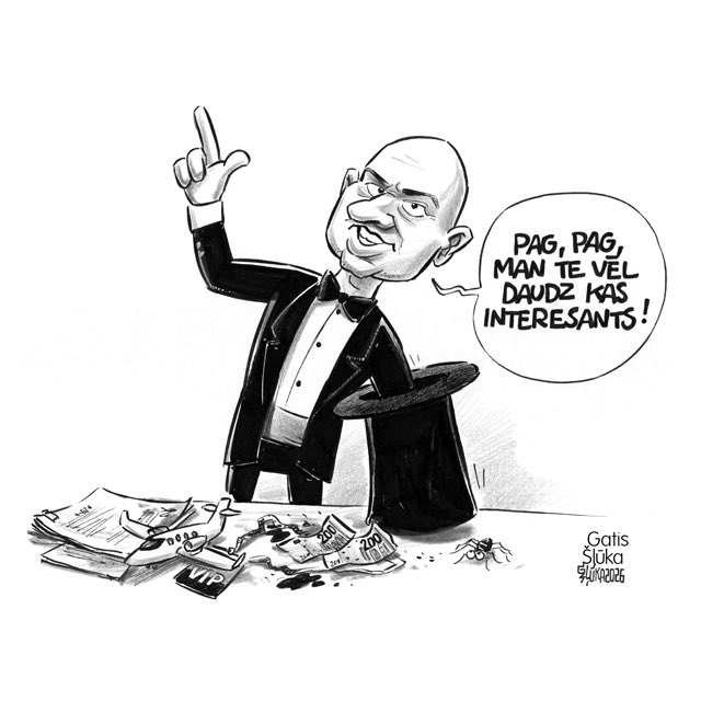 KarikaturaLv's tweet photo. LTV raidījumā "1 pret 1" tika intervēts bijušais Valsts kancelejas vadītājs Jānis Citskovskis,kurš šobrīd vienīgais tiek tiesāts par tā sauktajiem Kariņa lidojumiem. Sociālajos tīklos ironizē par viņa pieeju katrā intervijā atklāt pa kāda jaunai "pikantai" detaļai. @lasilvportals https://t.co/dM26JgaWcj