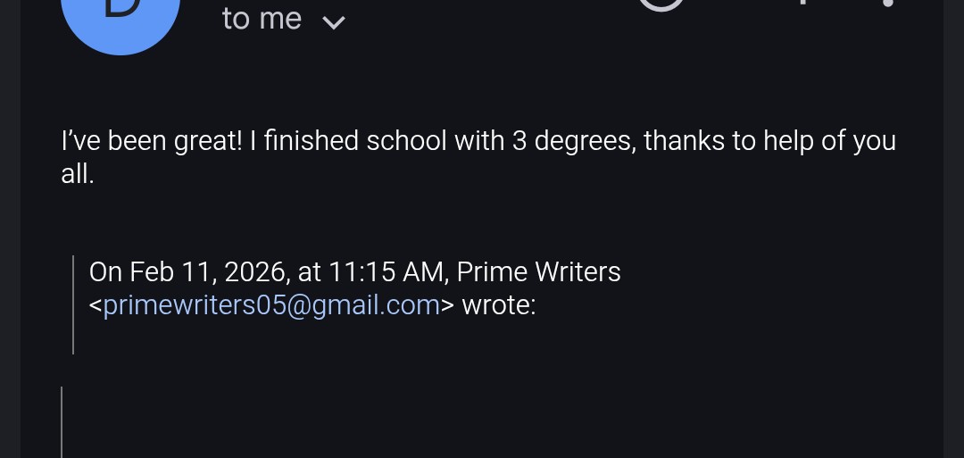 Prime Writers tweet media