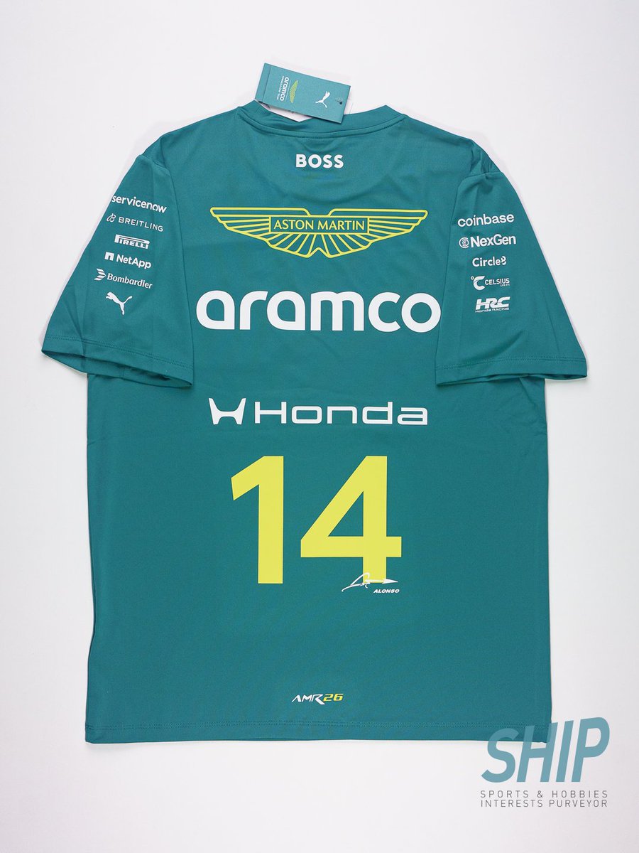 SportsPurveyor's tweet photo. New drop
2026 Aston Martin Alonso driver tee
#ready2SHIP https://t.co/olEw0mkoGC