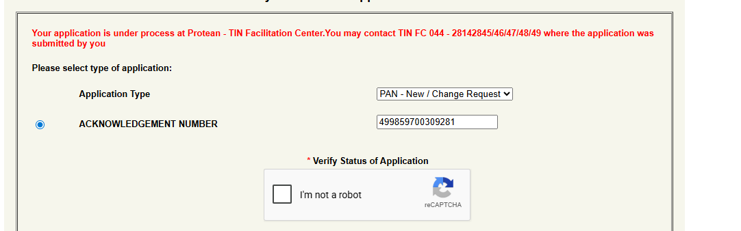 sachingarg612's tweet photo. @ProteanEgovTech Applied for PAN of a partnership firm but the application is still not processed.
Acknowledgement No: 499859700309281
Request Protean eGov Technologies Limited to kindly check the status and expedite the process at the earliest.This delay is causing difficulty https://t.co/uUe7xkD2ta