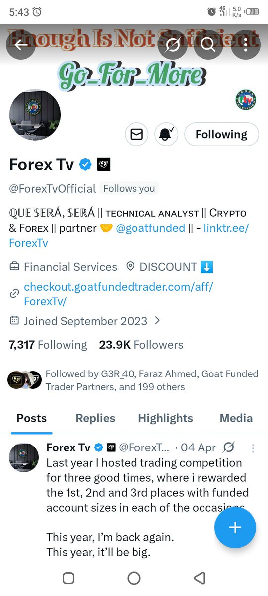 Assortedcoins's tweet photo. @ForexTvOfficial @EquityEdgeUK @pips_daily @RealTraderSeun @Covenanttrader1 All tasks completed ✅✅💯

@Techriztm 
@Kelvintalent_ 
@Fznation01 https://t.co/j2r5tnhPVi