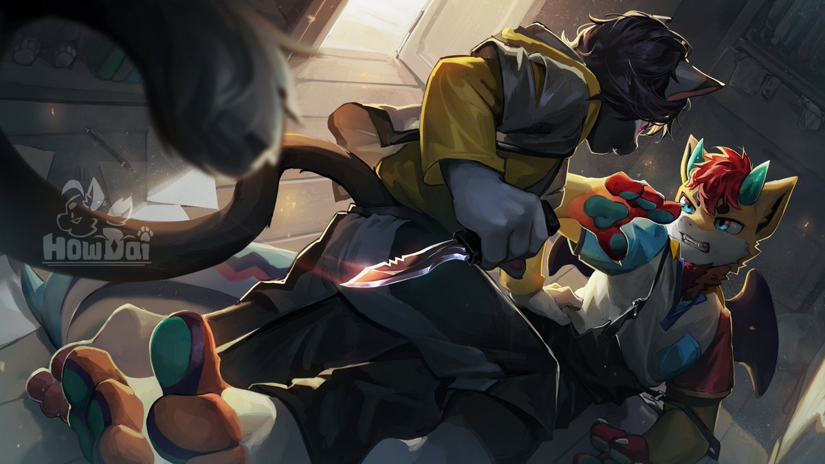 抱抱狂犬皓獃獃 HowDai tweet media