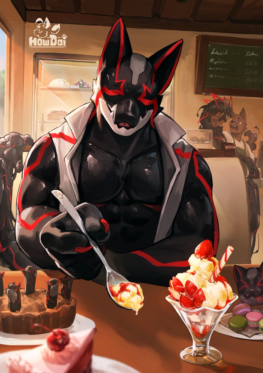 抱抱狂犬皓獃獃 HowDai tweet media