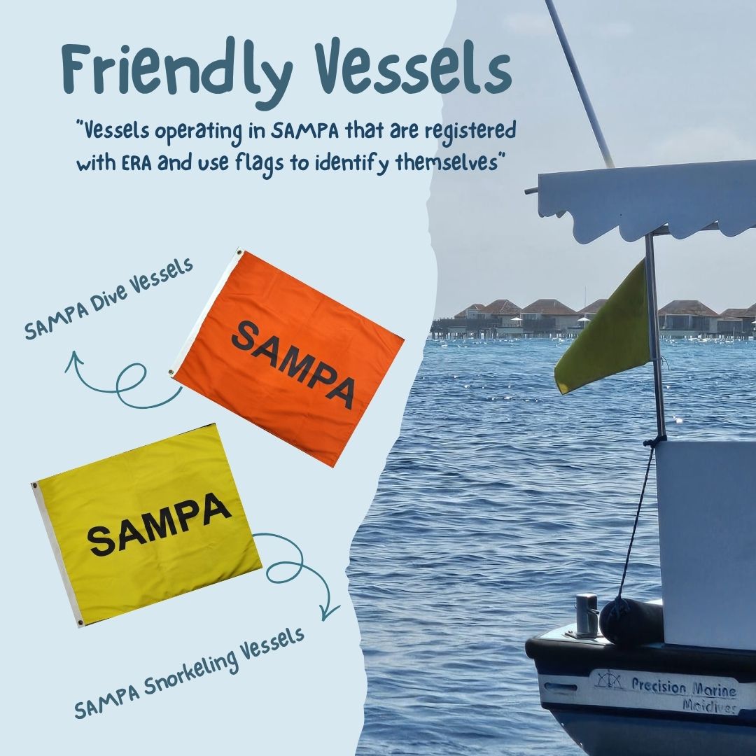 pcamaldives's tweet photo. We are happy to see registered vessels using SAMPA flags to identify themselves as “friendly” vessels and  following the SAMPA Management Plan. https://t.co/HKntKnEpKt